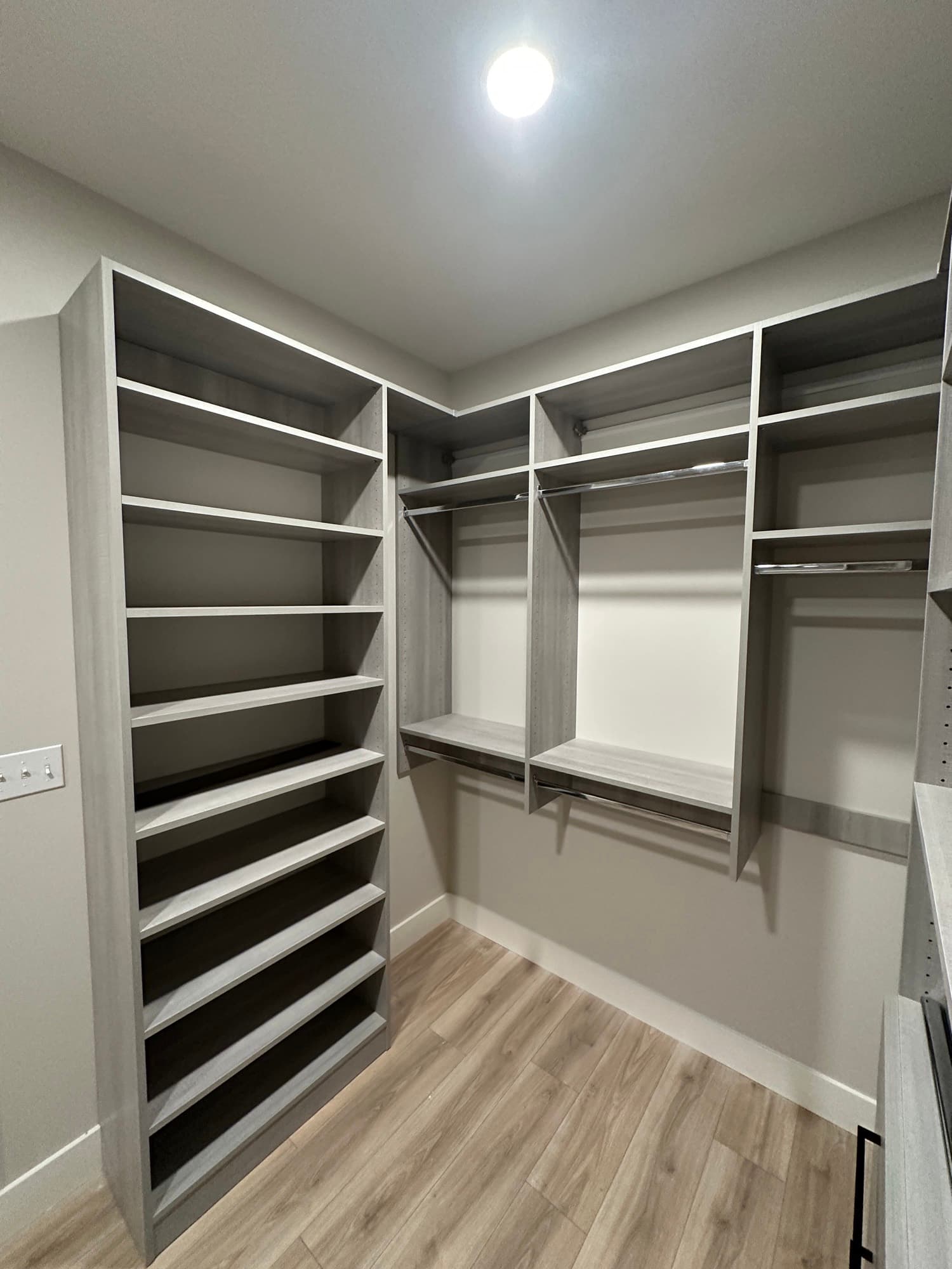 Builder walk-in detail