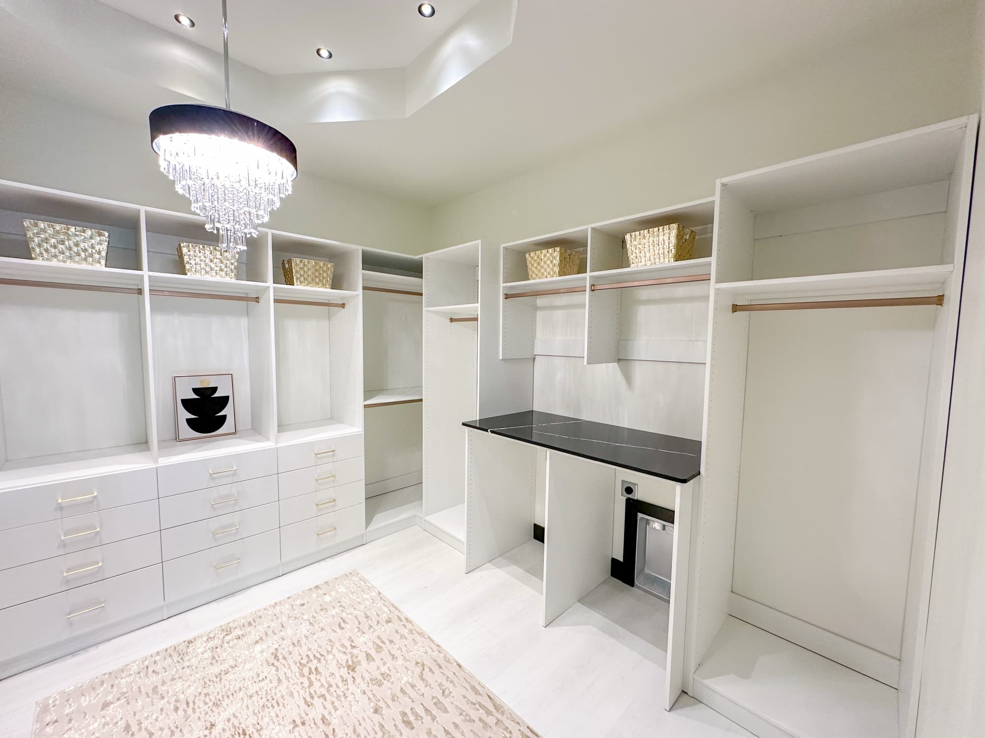 Measuring a closet for custom design in Columbia MO